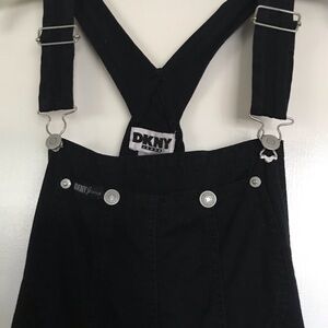 Vintage DKNW OVERALL OS P , black lots of nice details